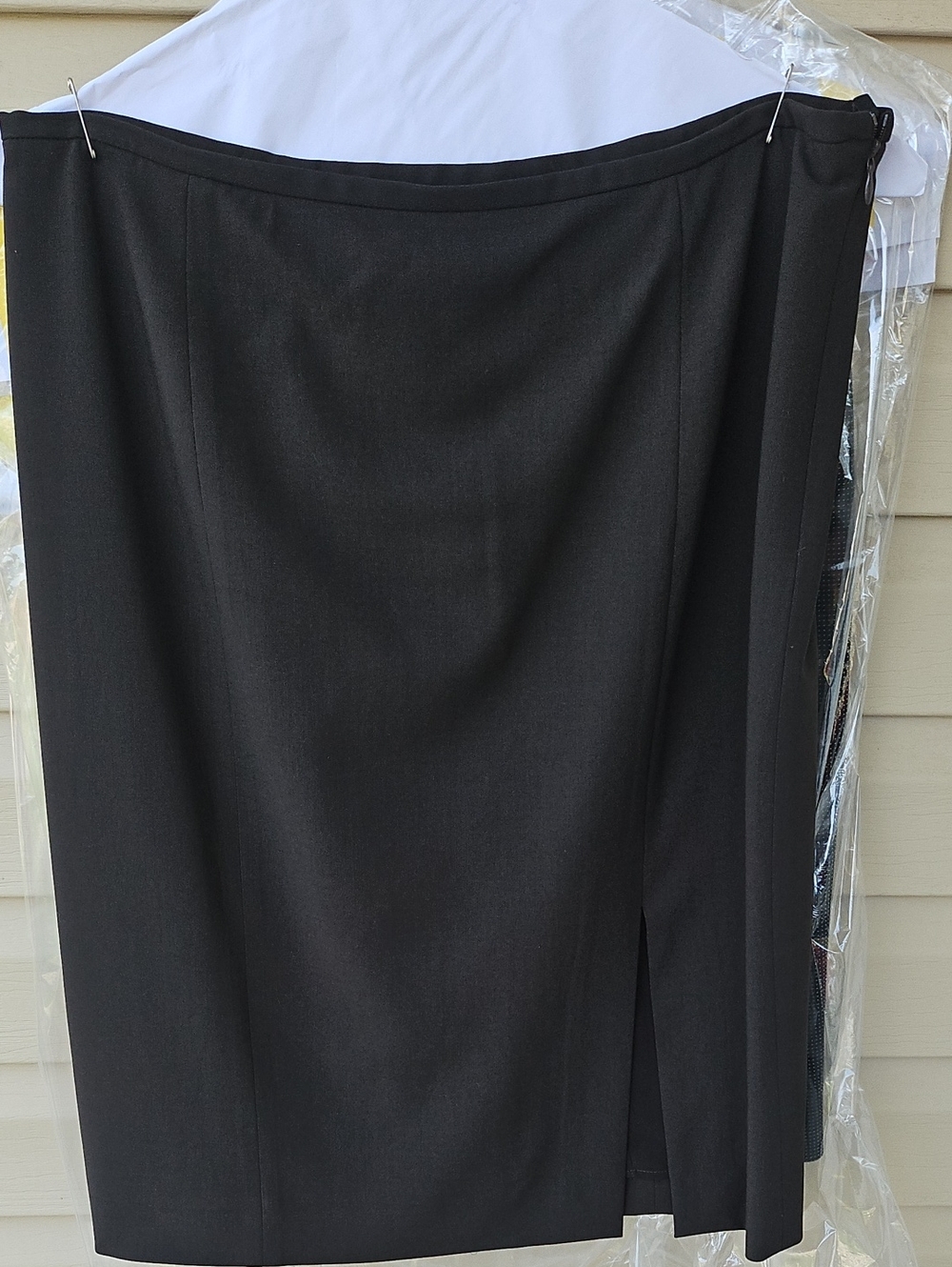Armani Collezioni Dark Brown Pencil Skirt